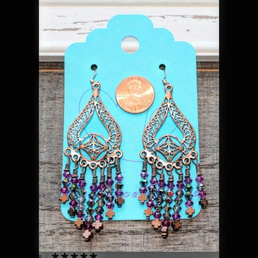 STUNNING Chandelier earrings
